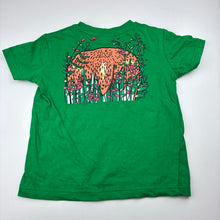 Load image into Gallery viewer, Unisex Quality Goods, green cotton t-shirt, moose, EUC, size 4,