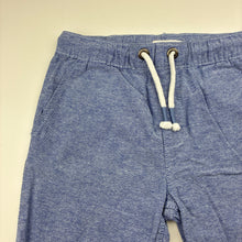 Load image into Gallery viewer, Boys Milkshake, blue cotton shorts elasticated, GUC, size 6,