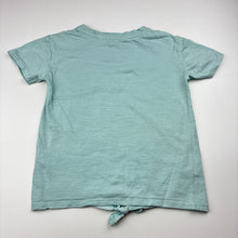 Load image into Gallery viewer, Girls Anko, cotton tie front t-shirt/top, GUC, size 4,