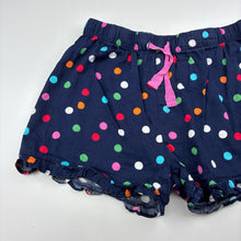 Load image into Gallery viewer, Girls Peter Alexander, lightweight cotton pyjama shorts, wash fade, FUC, size 10,