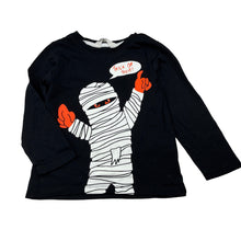 Load image into Gallery viewer, Unisex H&amp;M, Halloween cotton long sleeve t-shirt, FUC, size 2,