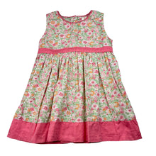 Load image into Gallery viewer, Girls OshKosh, floral cotton dress, wash fade, FUC, size 3, L: 50cm