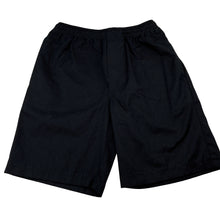 Load image into Gallery viewer, Boys BEARE &amp; LEY, black school shorts elasticated, EUC, size 12,