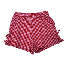 Load image into Gallery viewer, Girls Mango, checked lightweight cotton shorts elasticated, FUC, size 9,