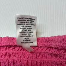 Load image into Gallery viewer, Girls Target, stretchy crinkle tiered skirt elasticated, GUC, size 7,