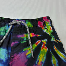 Load image into Gallery viewer, Boys Tilt, colourful lightweight board shorts elasticated, EUC, size 2,