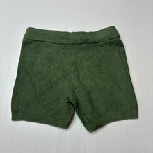Load image into Gallery viewer, Unisex Target, khaki knit cotton shorts elasticated, EUC, size 2,