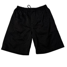 Load image into Gallery viewer, Boys BEARE &amp; LEY, black school shorts elasticated, EUC, size 12,