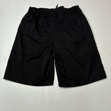 Load image into Gallery viewer, Boys BEARE &amp; LEY, black school shorts elasticated, EUC, size 12,
