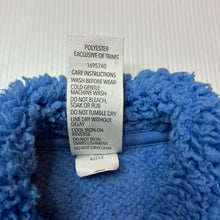 Load image into Gallery viewer, Boys KID, blue fleece zip-up sweater, FUC, size 1,