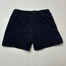 Load image into Gallery viewer, Unisex Target, navy cotton shorts elasticated, GUC, size 2,