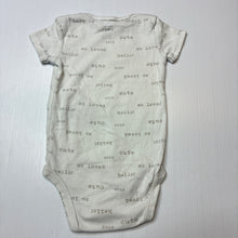 Load image into Gallery viewer, Unisex Carters, cotton bodysuit/romper, FUC, size 0,