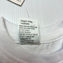 Load image into Gallery viewer, Unisex Baby Berry, white cotton tee/ top, NEW, size 00,