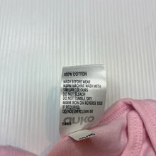 Load image into Gallery viewer, Girls Anko, pink cotton bodysuit/ romper, EUC, size 00,