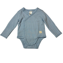 Load image into Gallery viewer, Unisex Anko, ribbed long sleeve bodysuit/ romper, EUC, size 000,