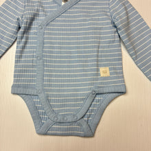 Load image into Gallery viewer, Unisex Anko, ribbed long sleeve bodysuit/ romper, EUC, size 000,