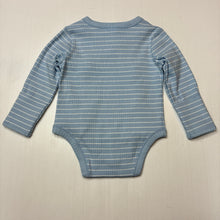 Load image into Gallery viewer, Unisex Anko, ribbed long sleeve bodysuit/ romper, EUC, size 000,