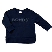 Load image into Gallery viewer, Unisex Bonds, navy Tech Sweats sweater/ jumper, EUC, size 000,