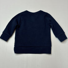 Load image into Gallery viewer, Unisex Bonds, navy Tech Sweats sweater/ jumper, EUC, size 000,