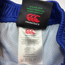 Load image into Gallery viewer, Boys NRL Authentics , Canterbury sports shorts elasticated, GUC, size 00,