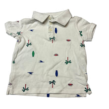 Load image into Gallery viewer, Boys Cotton On, cotton polo shirt top, surf, FUC, size 2,