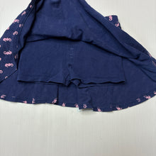 Load image into Gallery viewer, Girls Target, stretch cotton skirt, built in shorts, elasticated, GUC, size 3,