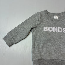 Load image into Gallery viewer, Unisex Bonds, grey marle tech sweats sweater/ jumper, EUC, size 0,