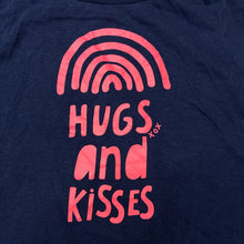 Load image into Gallery viewer, Girls Dymples, navy cotton tee/ top, GUC, size 0,