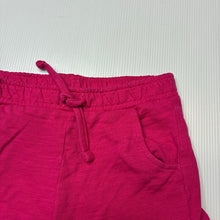 Load image into Gallery viewer, Girls Anko, pink cotton shorts elasticated, GUC, size 1,