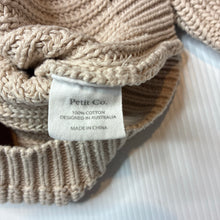 Load image into Gallery viewer, Unisex Petit Co, knitted cotton sweater/ jumper, EUC, size 0,