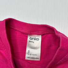 Load image into Gallery viewer, Girls Anko, pink cotton t-shirt, GUC, size 1,