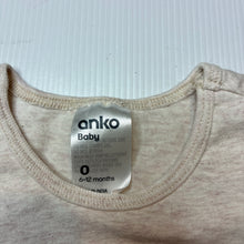 Load image into Gallery viewer, Unisex Anko, stretchy bodysuit/ romper, kookaburra, EUC, size 0,