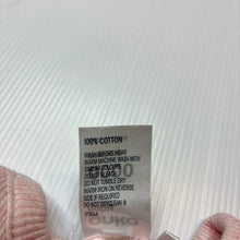 Load image into Gallery viewer, Girls Anko, pink marle ribbed cotton zip coverall/ romper, EUC, size 0000,