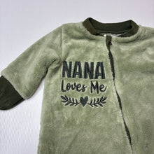 Load image into Gallery viewer, Unisex Baby Berry, soft fleece zip coverall/ romper, EUC, size 00,