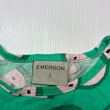 Load image into Gallery viewer, Girls Emerson, lightweight cotton dress, watermelon, EUC, size 1, L: 43cm