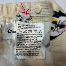 Load image into Gallery viewer, Girls H&amp;M Disney, ribbed leggings/ bottoms, adjustable, EUC, size 1,