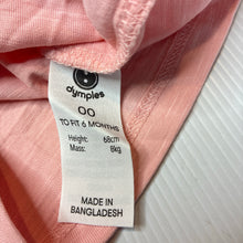 Load image into Gallery viewer, Girls Dymples, pink cotton long sleeve top, farmyard animals, EUC, size 00,