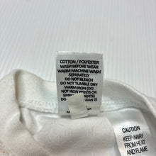 Load image into Gallery viewer, Girls Target, organic cotton blend terry zip romper, EUC, size 0000,