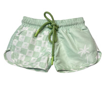Load image into Gallery viewer, Unisex Anchor &amp; Arrow, lightweight board shorts elasticated, EUC, size 0,