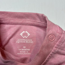 Load image into Gallery viewer, Girls Favourites, Australian cotton blend long sleeve tee / top, EUC, size 00,