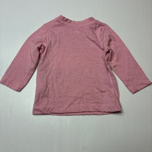 Load image into Gallery viewer, Girls Favourites, Australian cotton blend long sleeve tee / top, EUC, size 00,