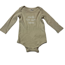 Load image into Gallery viewer, Unisex Cotton On, organic cotton blend bodysuit/ romper, EUC, size 000,