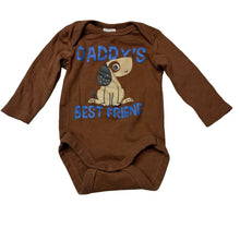 Load image into Gallery viewer, Boys Baby Berry, soft cotton bodysuit/ romper, dog, GUC, size 00,