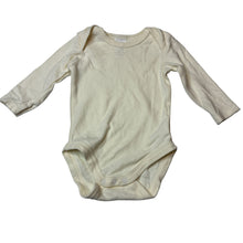 Load image into Gallery viewer, Unisex Baby Berry, cream soft cotton bodysuit/ romper, EUC, size 00,