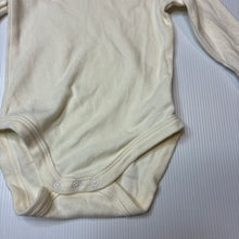 Load image into Gallery viewer, Unisex Baby Berry, cream soft cotton bodysuit/ romper, EUC, size 00,