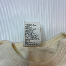 Load image into Gallery viewer, Unisex Baby Berry, cream soft cotton bodysuit/ romper, EUC, size 00,