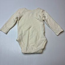 Load image into Gallery viewer, Unisex Baby Berry, cream soft cotton bodysuit/ romper, EUC, size 00,