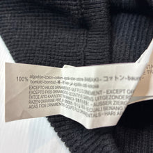 Load image into Gallery viewer, Unisex Zara, black knitted cotton sweater/ jumper, GUC, size 0,