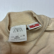 Load image into Gallery viewer, Unisex Zara, soft feel lightweight knit sweater/ top, EUC, size 0,