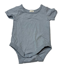 Load image into Gallery viewer, Unisex Dymples, blue stretchy bodysuit/ romper, EUC, size 000,